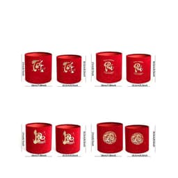 Trụ Nhung Cắm Hoa Tết, Đào Đông, Lúa Mạch - Trang trí Tết độc đáo cho không gian sống. 8