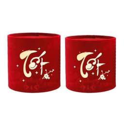 Trụ Nhung Cắm Hoa Tết, Đào Đông, Lúa Mạch - Trang trí Tết độc đáo cho không gian sống. 7