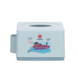 COMBO 5 Hộp đựng giấy ăn nhựa Việt Nhật (2702) hộp để khăn giấy để bàn, gia đình, quán ăn kt (13x13x8 cm) 4