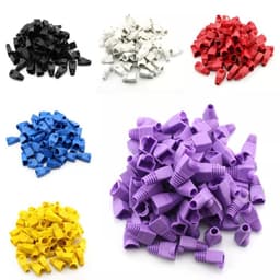 "Đầu Chụp Hạt Mạng RJ45 Cat5/Cat6 - Trắng/Xanh, Chống Gãy Chân, Chất Lượng Cao" 6