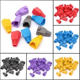 "Đầu Chụp Hạt Mạng RJ45 Cat5/Cat6 - Trắng/Xanh, Chống Gãy Chân, Chất Lượng Cao" 7