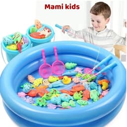 Đồ Chơi Câu Cá 42 Chi Tiết Mamikids Giúp Bé Khéo Léo Hơn,Câu Cá Nam Châm Cho Bé Chơi Cả Ngày 1