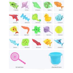 Đồ Chơi Câu Cá 42 Chi Tiết Mamikids Giúp Bé Khéo Léo Hơn,Câu Cá Nam Châm Cho Bé Chơi Cả Ngày 8