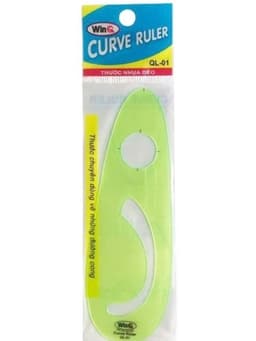 Thước vẽ đường cong PARABOL 1 WINQ QL-01. 6