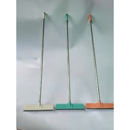 Cây chà sàn 2 mặt ,chổi chà sàn,cọ sàn toilet VY LONG 6683 kích thước lưỡi 28cm,cây inox dài 1,2m. 1