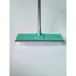 Cây chà sàn 2 mặt ,chổi chà sàn,cọ sàn toilet VY LONG 6683 kích thước lưỡi 28cm,cây inox dài 1,2m. 6
