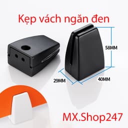 Kẹp vách ngăn bàn văn phòng bằng nhôm hợp kim 3