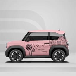 [HỎA TỐC] Decal Sticker Tem Dán Xe VF3 - Mandala Trang Trí 2 Bên - Ds Decal Chất Lượng Temxe.Net 7