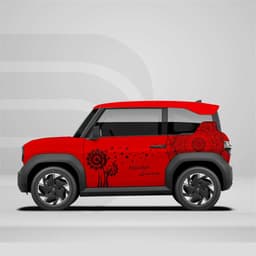 [HỎA TỐC] Decal Sticker Tem Dán Xe VF3 - Mandala Trang Trí 2 Bên - Ds Decal Chất Lượng Temxe.Net 4