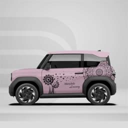[HỎA TỐC] Decal Sticker Tem Dán Xe VF3 - Mandala Trang Trí 2 Bên - Ds Decal Chất Lượng Temxe.Net 2