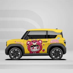[HỎA TỐC] Sticker Tem Dán Decal Xe VF3 Hình Labubu Lotso In Hình Theo Yêu Cầu IB Shop Temxe.Net 2