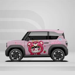 [HỎA TỐC] Sticker Tem Dán Decal Xe VF3 Hình Labubu Lotso In Hình Theo Yêu Cầu IB Shop Temxe.Net 3