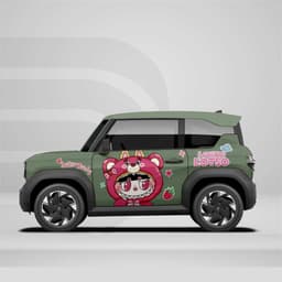 [HỎA TỐC] Sticker Tem Dán Decal Xe VF3 Hình Labubu Lotso In Hình Theo Yêu Cầu IB Shop Temxe.Net 6