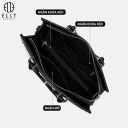 [Tặng hộp 20.10] Túi xách nữ ELLY EL330 là mẫu túi size trung mang phong cách thanh lịch và hiện đại 5
