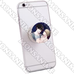 Giá đỡ điện thoại pop socket NON ZERO SUM  in hình boylove manhwa chibi tiện lợi xinh xắn 6