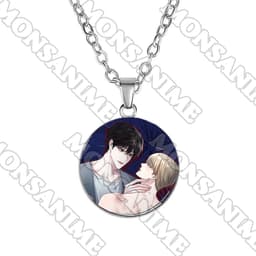 Vòng cổ NON ZERO SUM in hình boylove manhwa xinh xắn phụ kiện trang sức 5