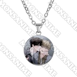Vòng cổ NON ZERO SUM in hình boylove manhwa xinh xắn phụ kiện trang sức 6