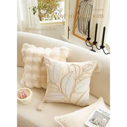 Gối tựa lưng sofa TÔNG SÁNG HỒNG chất liệu cao cấp phong cách hiện đại 3