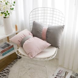 Gối tựa lưng sofa TÔNG SÁNG HỒNG chất liệu cao cấp phong cách hiện đại 7