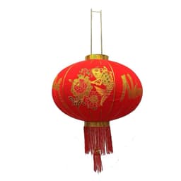 Đèn lồng vải nhung đỏ Treo Tết Lễ Hội Size 60cm 80cm 100cm trang trí năm mới 6