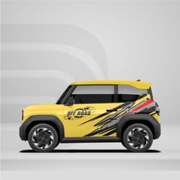 [HỎA TỐC] Decal Sticker Tem Dán Xe VF3  Tem Dán Chất Lượng Cao Temxe.Net 1
