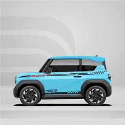 [HỎA TỐC] Tem dán xe điện VF3 thể thao - Đẹp, Bền, Không Bong Tróc - Decal 2 bên chất lượng cao. Temxe.Net 5