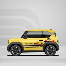 [HỎA TỐC] Sticker Tem Dán Decal Xe VF3 Mẫu Racing In Hình Theo Yêu Cầu IB SHOP Temxe.Net 2