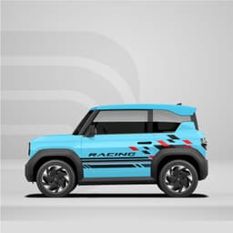 [HỎA TỐC] Sticker Tem Dán Decal Xe VF3 Mẫu Racing In Hình Theo Yêu Cầu IB SHOP Temxe.Net 5