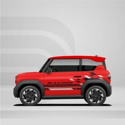 [HỎA TỐC] Sticker Tem Dán Decal Xe VF3 Mẫu Racing In Hình Theo Yêu Cầu IB SHOP Temxe.Net 8