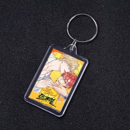 ( VUÔNG ) Móc khóa mica IN HÌNH HONEY TROUBLE anime chibi xinh xắn tiện lợi dễ thương 4