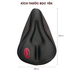 Bọc yên xe đạp thể thao siêu êm, Đệm lót yên Gel Silicol mềm giúp giảm đau khi đạp xe - BY03 2