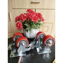 [KKTHN] Bánh Xe PU 100 Cực Bền Hàng Đẹp Loại 1 1