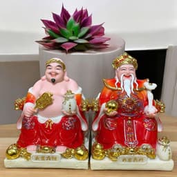 Bộ tượng thần tài Rồng Việt cao cấp màu đỏ, phù hợp cho gia chủ mệnh Hoả, Thổ. 4