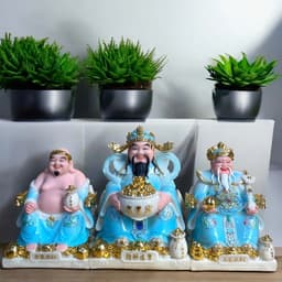 Bộ tượng thần tài đá RỒNG VIỆT, tượng tài địa đài loan cao cấp xanh biển cho gia chủ mệnh thuỷ, mộc 9