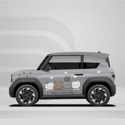 [HỎA TỐC] Sticker Tem Dán Decal Xe VF3 Mẫu Cute In Hình Theo Yêu Cầu IB Shop Temxe.Net 7
