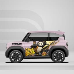 [HỎA TỐC] Sticker Tem Dán Decal Xe VF3 Mẫu Gấu Trúc Panda In Theo Yêu Cầu IB Shop Temxe.Net 4