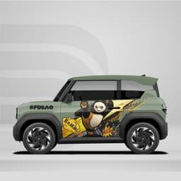 [HỎA TỐC] Sticker Tem Dán Decal Xe VF3 Mẫu Gấu Trúc Panda In Theo Yêu Cầu IB Shop Temxe.Net 6