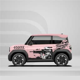 [HỎA TỐC] Tem dán xe VF3 cao cấp - Decal Sticker trang trí 2 bên xe, màu sắc nổi bật, thẩm mỹ và bền bỉ. Temxe.Net 4