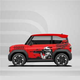 [HỎA TỐC] Tem dán xe VF3 cao cấp - Decal Sticker trang trí 2 bên xe, màu sắc nổi bật, thẩm mỹ và bền bỉ. Temxe.Net 8