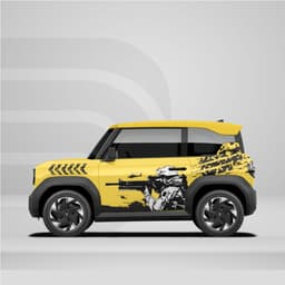[HỎA TỐC] Tem dán xe VF3 cao cấp - Decal Sticker trang trí 2 bên xe, màu sắc nổi bật, thẩm mỹ và bền bỉ. Temxe.Net 2