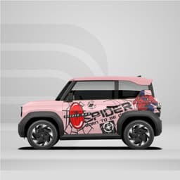 [HỎA TỐC] Sticker Tem Dán Decal Xe VF3 Spider Man In Hình Theo Yêu Cầu IB Shop Temxe.Net 6