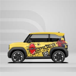 [HỎA TỐC] Sticker Tem Dán Decal Xe VF3 Spider Man In Hình Theo Yêu Cầu IB Shop Temxe.Net 8
