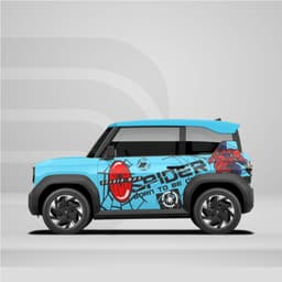 [HỎA TỐC] Sticker Tem Dán Decal Xe VF3 Spider Man In Hình Theo Yêu Cầu IB Shop Temxe.Net 5
