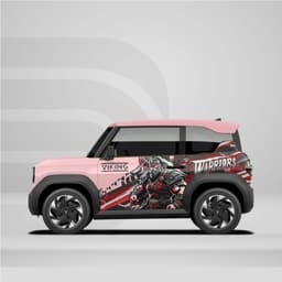 [HỎA TỐC] Sticker Tem Dán Decal Xe VF3 Hình Chiến Binh Vking In Hình Theo Yêu Cầu IB Shop Temxe.Net 5