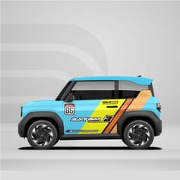 [HỎA TỐC] Sticker Tem Dán Decal Xe VF3 Mẫu Thể Thao 86 In Hình Theo Yêu Cầu IB Shop Temxe.Net 1