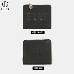 [Tặng hộp 20.10] Ví nữ cao cấp da thật ELLY EV88 ví cầm tay nhỏ gọn chính hãng 5