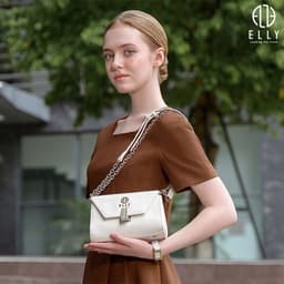 Túi xách nữ thời trang ELLY EL325 đeo chéo đeo vai da tổng hợp cao cấp chính hãng hot trend 2