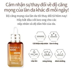 Tinh Chất Keo Ong Wellderma Propolis 1000 Energy Ampoule Hàn Quốc Cải Thiện Nếp Nhăn Lọ 50ml 3