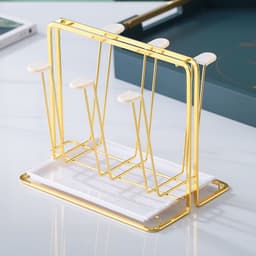 Khay Úp Cốc Hươu Vàng Kèm Bộ Hứng Nước Tiện Dụng Mẫu Mã Sang Trọng Hiện Đại 7