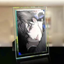 (Kèm ảnh) Khung kính in hình NON ZERO SUM BL quà tặng chibi trang trí để bàn 2 size 6